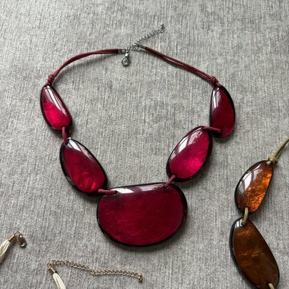 Boho Necklace Collar Set of 3 - Picture 2 of 7